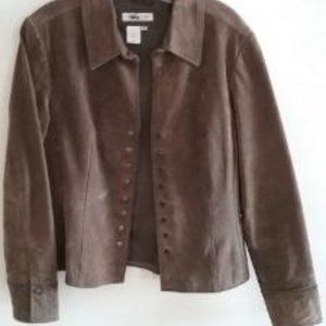 Coldwater Creek size M suede jacket